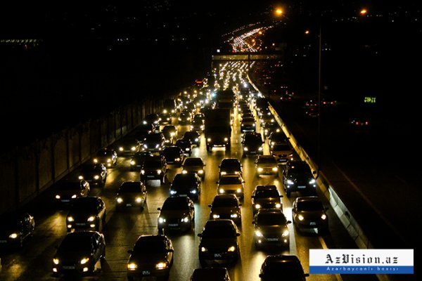  Sumqayıt  yolunda hər gün yaşananlar - FOTOLAR
