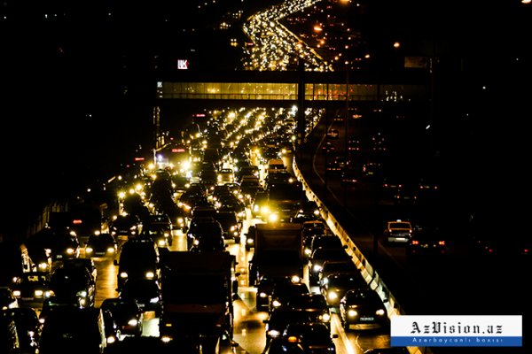  Sumqayıt  yolunda hər gün yaşananlar - FOTOLAR