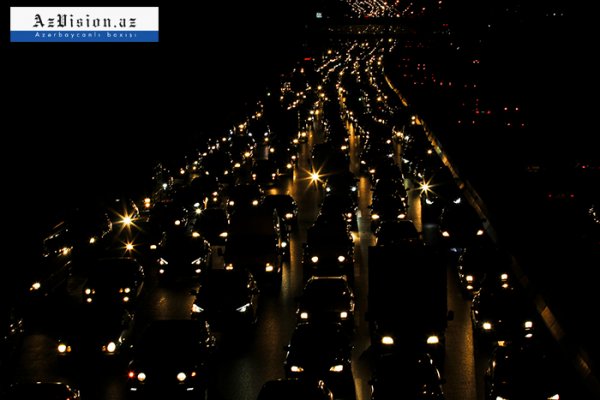  Sumqayıt  yolunda hər gün yaşananlar - FOTOLAR