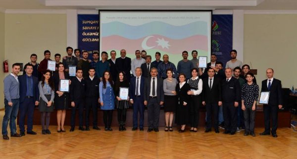 Sumqayıtda müəssisələr bu dəfə bilik meydanında güclərini sınadılar - FOTOLAR Sumqayıtda müəssisələr bu dəfə bilik meydanında güclərini sınadılar - FOTOLAR