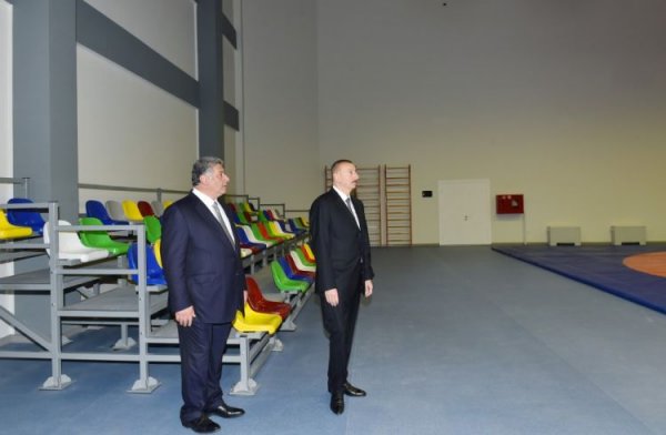 Abşeron Olimpiya İdman Kompleksinin açılışı olub Abşeron Olimpiya İdman Kompleksinin açılışı olub