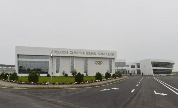 Abşeron Olimpiya İdman Kompleksinin açılışı olub Abşeron Olimpiya İdman Kompleksinin açılışı olub