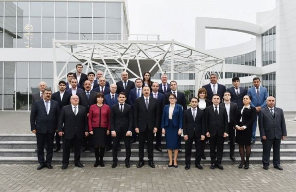 Abşeron Olimpiya İdman Kompleksinin açılışı olub Abşeron Olimpiya İdman Kompleksinin açılışı olub