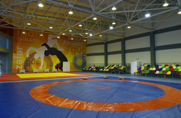 Abşeron Olimpiya İdman Kompleksinin açılışı olub Abşeron Olimpiya İdman Kompleksinin açılışı olub