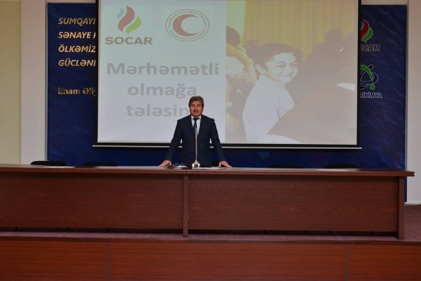 Sumqayıtda “Mərhəmətli olmağa tələsin!”  - FOTOLAR
