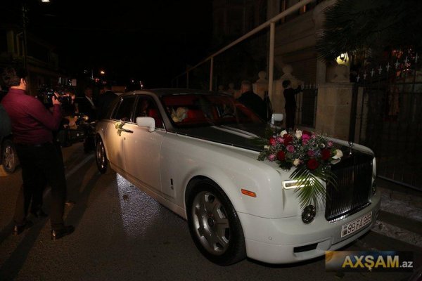 Könül Kərimovanın qızının toyundan FOTOLAR