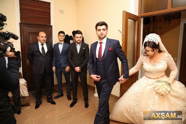 Könül Kərimovanın qızının toyundan FOTOLAR