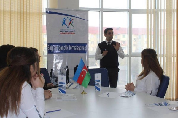 Sumqayıtda "Sağlam Gənclik Formalaşdıraq" layihəsi çərçivəsində növbəti tədbir keçirilib - FOTO