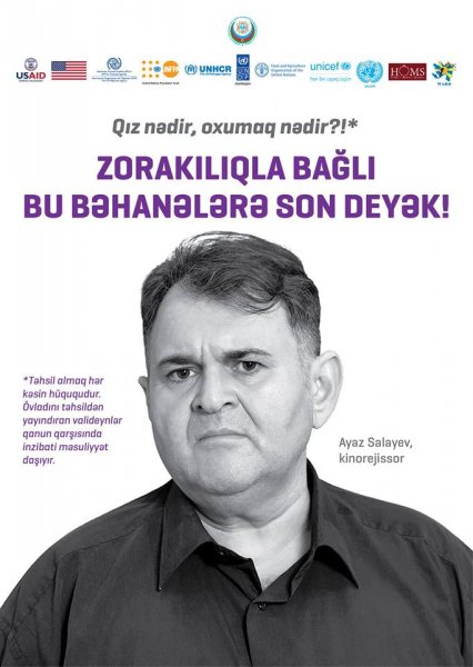 Məşhurlar kampaniyaya qoşuldu: “Kişidir, ona hər şey olar” – FOTOLAR