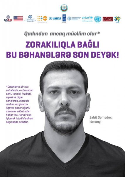 Məşhurlar kampaniyaya qoşuldu: “Kişidir, ona hər şey olar” – FOTOLAR