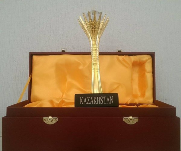 Sumqayıtlı "Qızıl adam" - FOTO Sumqayıtlı "Qızıl adam" - FOTO