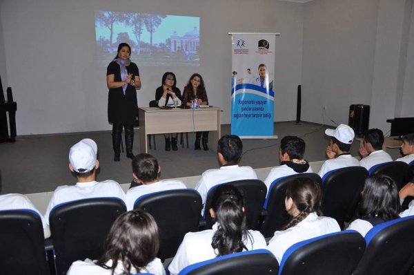 "Regionlarda yaşayan gənclər arasında sağlam həyat tərzinin təbliği” layihəsi başa çatdı - FOTO 