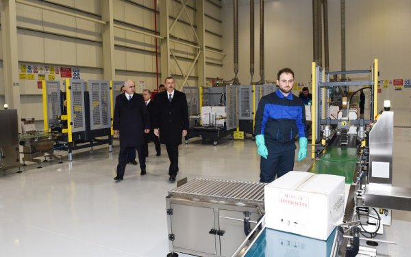 Prezident Sumqayıtda - FOTOLAR