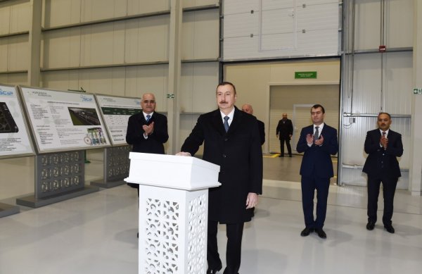 Prezident Sumqayıtda - FOTOLAR