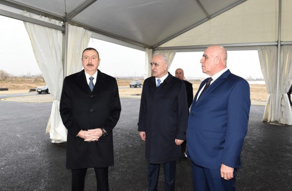 Prezident Sumqayıtda - FOTOLAR