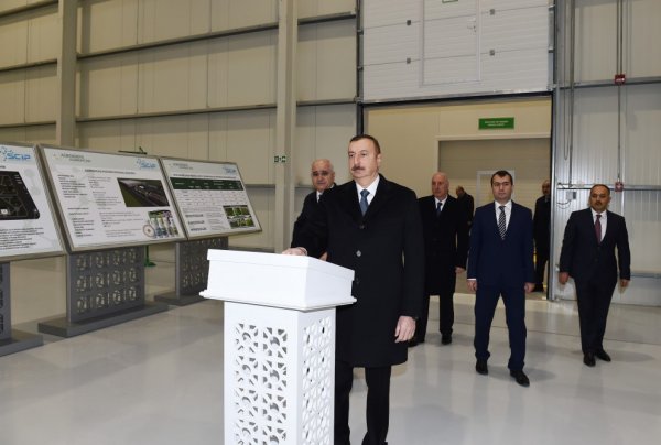 Prezident Sumqayıtda - FOTOLAR