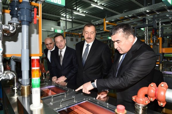 Prezident Sumqayıtda - FOTOLAR