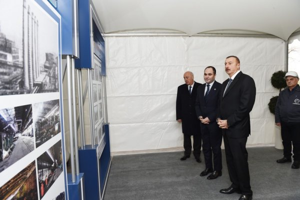 Prezident Sumqayıt boruyayma zavodunun açılışını etdi: 531 nəfər işlə təmin olunub - FOTOLAR Prezident Sumqayıt boruyayma zavodunun açılışını etdi: 531 nəfər işlə təmin olunub - FOTOLAR