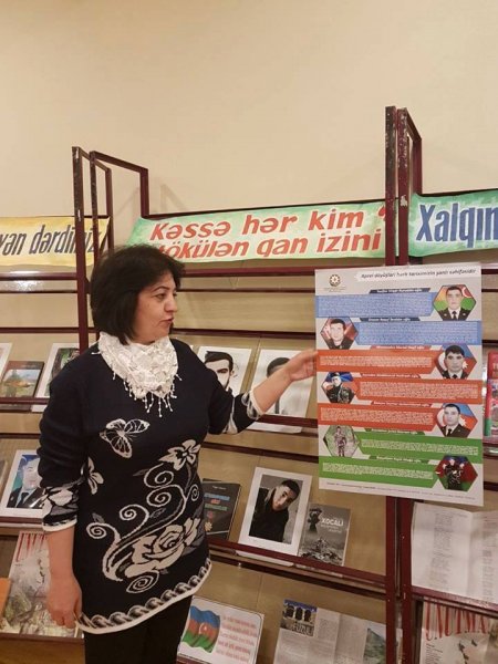 Sumqayıtda vətənpərvərlik ruhunda tədbirlər keçirilib - FOTOLAR