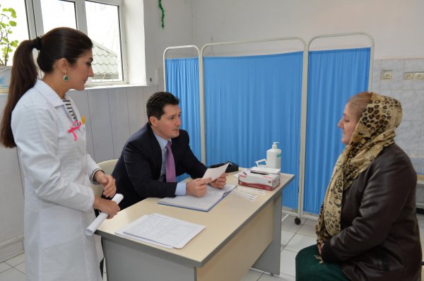RİİB-in təşkilatçılığı ilə Qəbələdə onkoloji müayinələr keçirilib - FOTOLAR