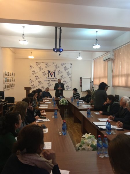 Mingəçevirdə qadınların səlahiyyətləndirilməsi üzrə maraqlı tərəflərin görüşü Mingəçevirdə qadınların səlahiyyətləndirilməsi üzrə maraqlı tərəflərin görüşü
