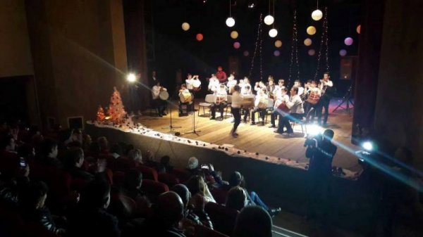 Musiqi məktəbinin kollektivi Gürcüstanda səfərdə olub - FOTO