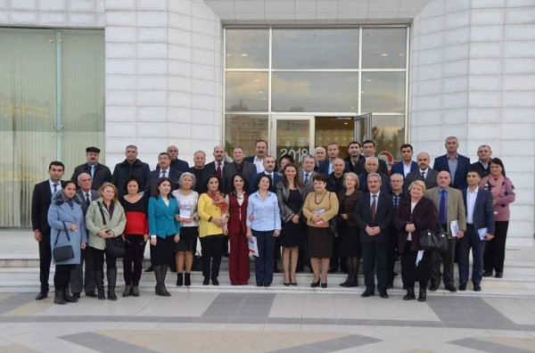 Deputatlar Sumqayıtda “Fəzanın Cazibəsi”nə toplaşdılar - FOTOLAR