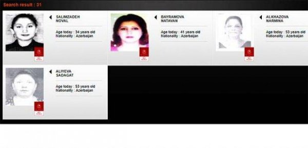 İnterpolun axtardığı azərbaycanlı qadınlar - FOTO İnterpolun axtardığı azərbaycanlı qadınlar - FOTO