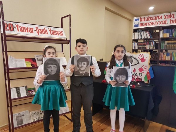 Sumqayıtda 20 yanvar faciəsinin ildönümü münasibətilə silsilə tədbirlər keçirilib - FOTO Sumqayıtda 20 yanvar faciəsinin ildönümü münasibətilə silsilə tədbirlər keçirilib - FOTO