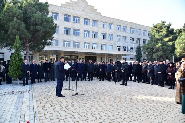SDU-da “Qanlı Yanvar hadisələri”nin 28-ci ildönümünə həsr edilmiş tədbir keçirilib - FOTOLAR