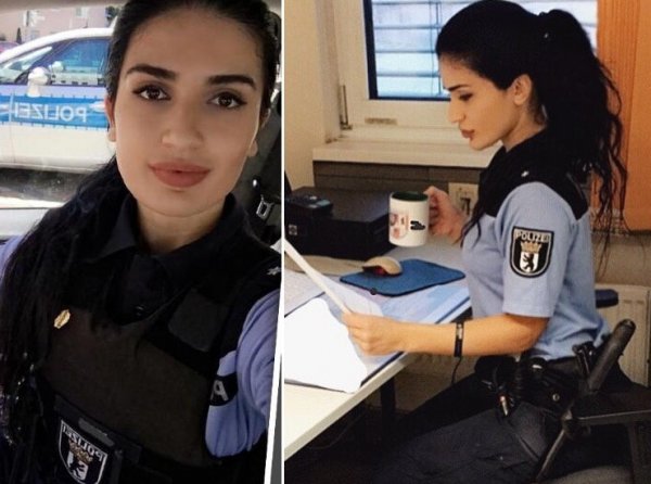 Azərbaycanlı qız Berlində polis komissarı oldu — Gözəlliyi ilə göz qamaşdırır + FOTO