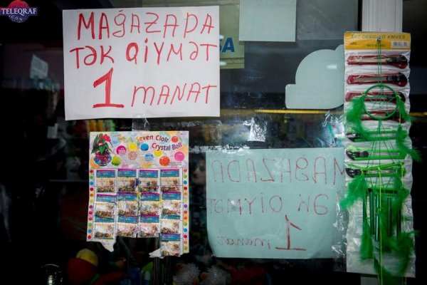 Bakıda inanılmaz dükan: Nə alsan, 1 manata... (FOTOLAR)