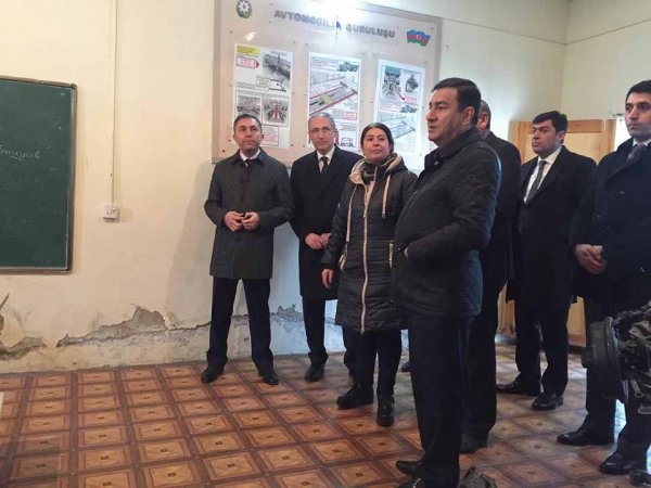 Millət vəkilləri Sumqayıtda peşə məktəblərində olublar - FOTOLAR Millət vəkilləri Sumqayıtda peşə məktəblərində olublar - FOTOLAR