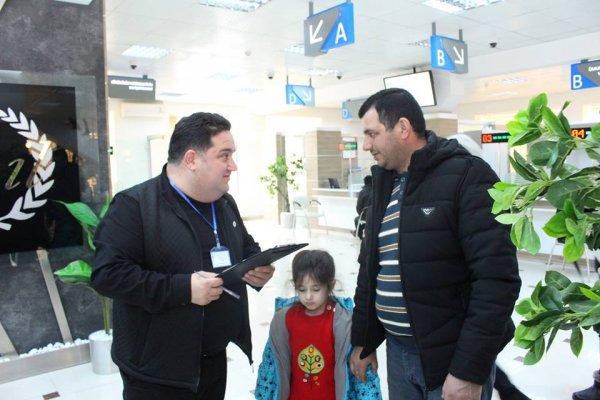 Murad Dadaşov Sumqayıtda könüllü işlədi – FOTOLAR