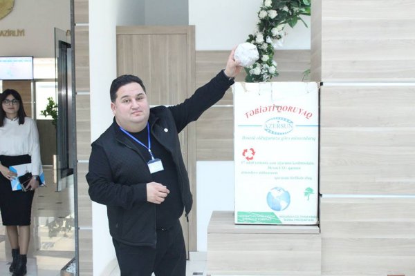 Murad Dadaşov Sumqayıtda könüllü işlədi – FOTOLAR