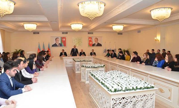 Sumqayıtda MKTİB əməkdaşları və gənclərlə görüş keçirilib - FOTOLAR