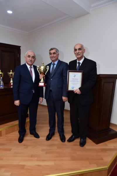 Sumqayıtda spartakiadanın qalibləri mükafatlandırıldı