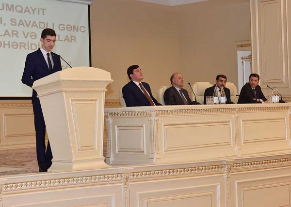 Sumqayıtda gənclərin iştirakı ilə konfrans keçirilib – FOTOLAR Sumqayıtda gənclərin iştirakı ilə konfrans keçirilib – FOTOLAR