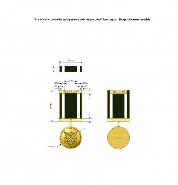 Azərbaycanda yeni medal təsis edildi - Fotolar