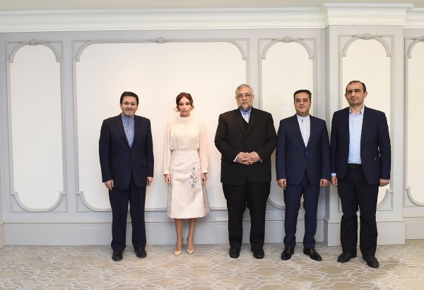 Mehriban Əliyeva İranın Mədəniyyət və İslami Əlaqələr Təşkilatının sədri ilə görüşüb Mehriban Əliyeva İranın Mədəniyyət və İslami Əlaqələr Təşkilatının sədri ilə görüşüb