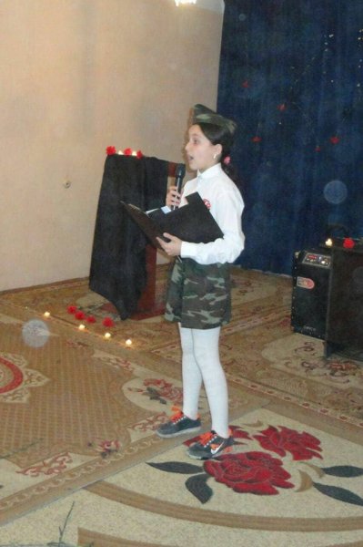 Sumqayıt şəhər 2 saylı tam orta məktəbdə Xocalı soyqırımı anılıb - FOTOLAR