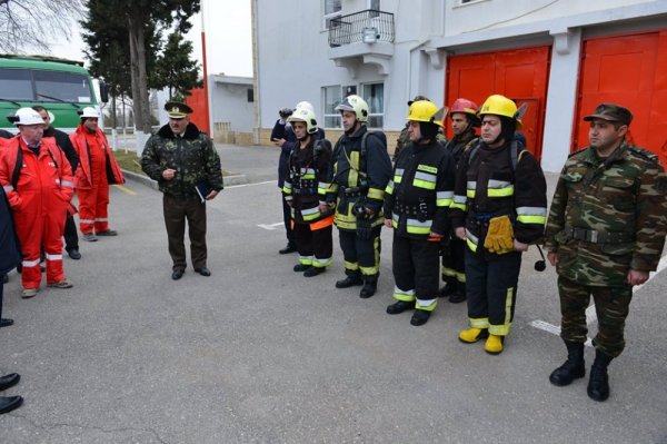 Sumqayıtda yoxlama baxışı - FOTOLAR