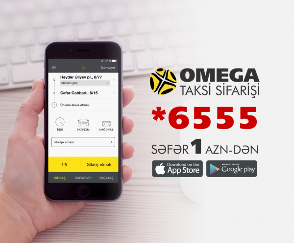 Sumqayıtın ən sərfəli taksisi - Omega *6555
