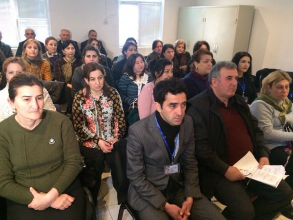 Sumqayıtda aşağı seçki komissiyalarının üzvləri treninqlərə cəlb olunurlar - VİDEO