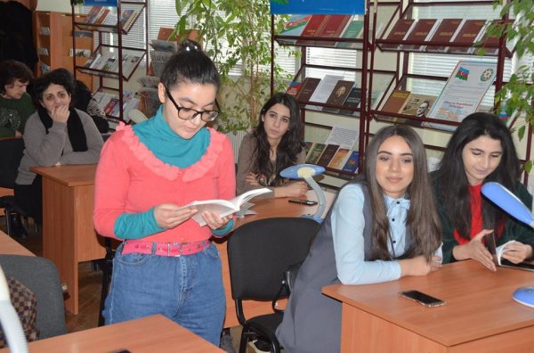 Sumqayıtda İbrahim İlyaslı ilə görüş keçirilib - FOTOLAR