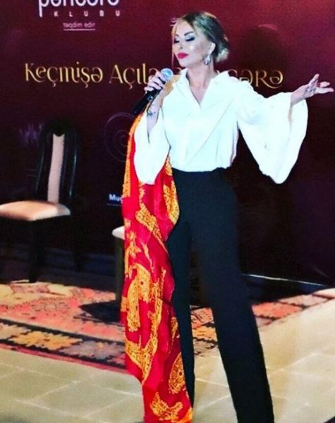 Aygün Kazımova tanınmaz halda - FOTO Aygün Kazımova tanınmaz halda - FOTO