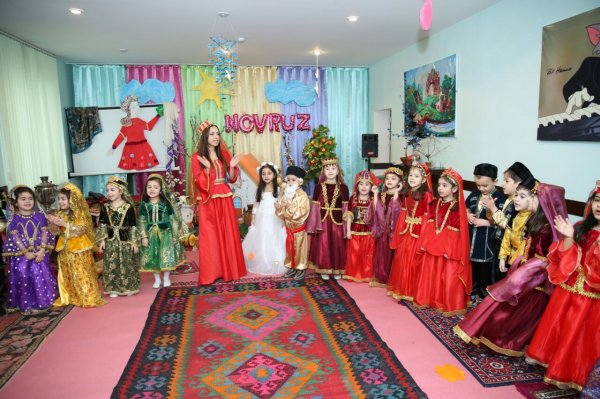 Sumqayıtda uşaqlar Novruz şənliyini belə qeyd etdi – FOTOLAR