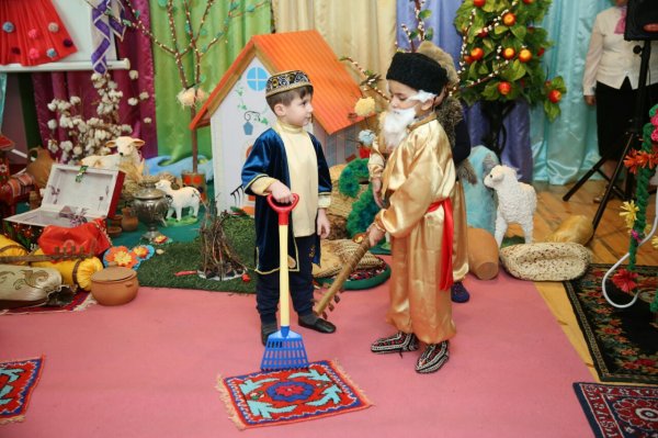 Sumqayıtda uşaqlar Novruz şənliyini belə qeyd etdi – FOTOLAR