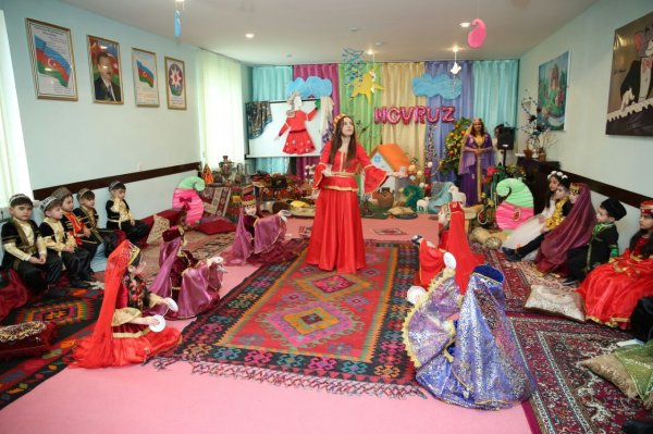 Sumqayıtda uşaqlar Novruz şənliyini belə qeyd etdi – FOTOLAR