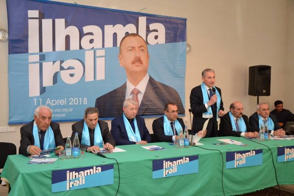 Sumqayıtda seçicilərlə növbəti görüş keçirilib -FOTOLAR